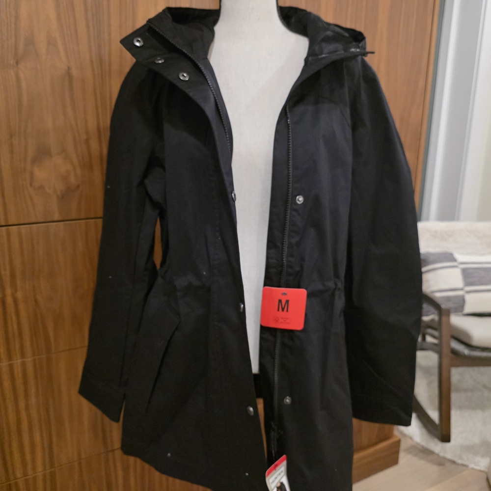 Women's Black Hooded Jacket